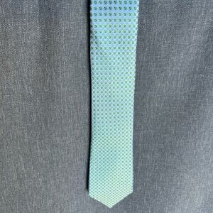 Michael Kors 100% Silk Men's Tie Blue Necktie